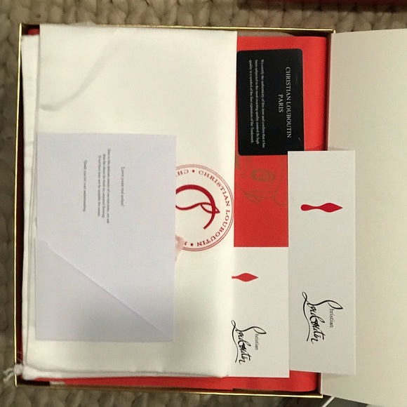 LV RED Bottoms BRAND NEW SIZE 38 original price 1,200 my asking price is 950 - Picture 8 of 9